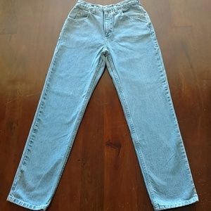 Lands' End 100% Cotton "Mom" Jeans
